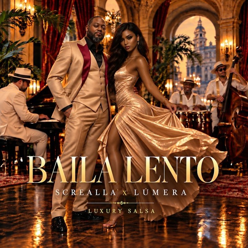 Baila Lento — Screalla featuring Lúmera official artwork
