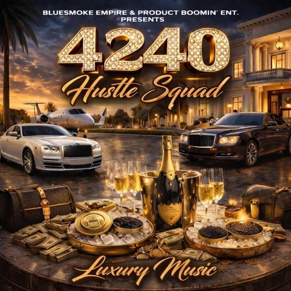 4240 Hustle Squad: Luxury Music official artwork